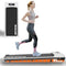 WALKING PAD TREADMILL WITH INCLINE, UNDER DESK, 300+ LBS WEIGHT, M1 - WHITE - Like New