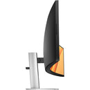 HP E45C G5 45" CLASS DUAL QUAD HD DQHD CURVED SCREEN LED MONITOR - BLACK, SILVER - Like New