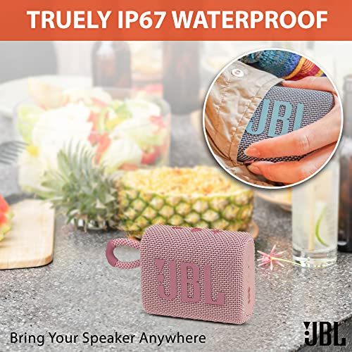 JBL Go 3 Portable Bluetooth Wireless Speaker, IP67 Waterproof and Dustproof - Brand New