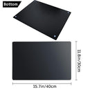 LANGBOHOS TEMPERED GLASS CUTTING BOARD, GLASS CUTTING BOARDS FOR KITCHEN - BLACK - Like New