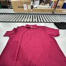 POLO AVENUE CLASSIC POLO GOLF - SIZE: MEN 2XL - BURGUNDY - Brand New