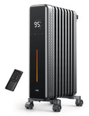 DREO 1500W RADIATOR HEATER PORTABLE SPACE OIL FILLED WITH - Scratch & Dent