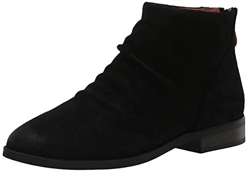 Gentle Souls Women's Emma Zip Ankle Boot Black Size 8.5 - Scratch & Dent