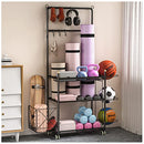 Ceinun Yoga Mat Storage Rack Home Gym Workout Equipment Storage Rack B0BXFL26KN - Brand New