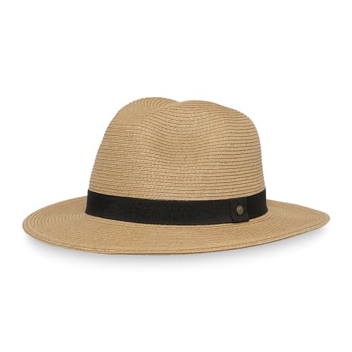 SUNDAY AFTERNOONS HAVANA HAT - UNISEX FEDORA MEDIUM - TAN - Brand New