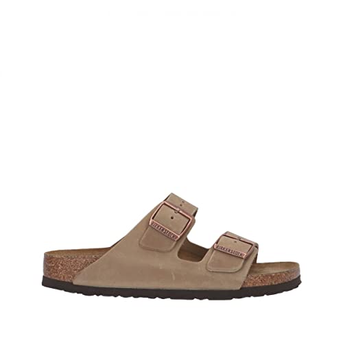 BIRKENSTOCK WOMEN'S ARIZONA SOFT FOOTBED SANDALS - SIZE 11.5 (EU M42) - TOBACCO - Brand New