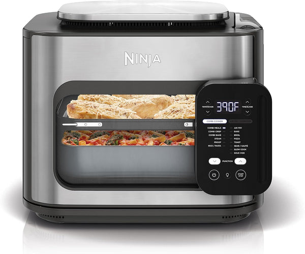 Ninja Combi SFP701 All-in-One Multicooker, Air Fryer, 14-in-1 - Stainless Steel Like New