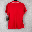 NIKE WOMENS VICTORY DRI-FIT POLO SHIRT - SIZE: WOMEN M - RED - Brand New