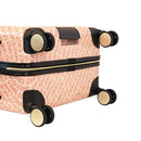 JUICY COUTURE CASSANDRA 3 PIECE LUGGAGE SET WITH SPINNER WHEELS - BLUSH - Like New