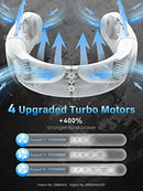 KORBOT CHILLGO NECK FAN - 4 TURBO FOLDABLE PORTABLE FAN - PERSONAL BLADELESS FAN - Brand New