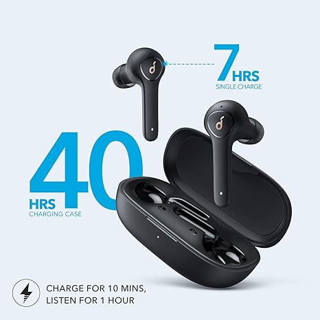 Soundcore Anker Life P2 True Wireless Earbuds A3919014 - BLACK - Like New