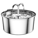 EOX CAT WATER FOUNTAIN 3.2L/108OZ AUTOMATIC DOG WATER DISPENSER - STAINLESS - Like New