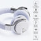 Silensys E7 Active Noise Cancelling Headphones Bluetooth Headphones - White Like New