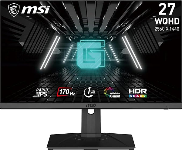 MSI G272QPF 27" Gaming Monitor 2560 x 1440 (QHD) Rapid IPS 1ms - Scratch & Dent