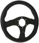 MOMO TEA30BK0B TEAM 300 MM LEATHER STEERING WHEEL - BLACK - Like New