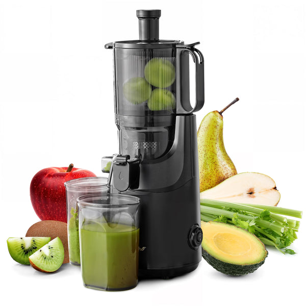 Elite Gourmet EJX320 Big Mouth Whole Fruit 5.2” Self-Feeding - Scratch & Dent