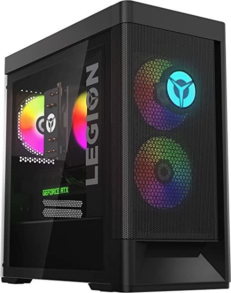 LENOVO LEGION T5 I7-12700H 16GB 1TB HDD 1TB SSD RTX-3070 90SU000FUS - BLACK - Like New