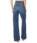 A6081-0012 LEVIS LEVI'S WOMEN'S RIBCAGE WIDE LEG H223 POLAR PERIMETER 29X32 - Like New