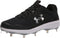 3022999 Under Armour Men's Yard MT Baseball Shoe Black 005 Size 11 Like New