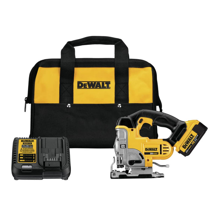 DEWALT 20V MAX* CORDLESS JIG SAW KIT DCS331M1 - BLACK / YELLOW - Scratch & Dent
