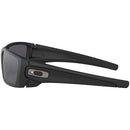 OAKLEY FUEL CELL SUNGLASSES BLACK IRIDIUM LENSES, 60-19-130 - BLACK - Like New