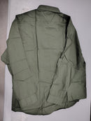 GALAXY BY HARVIC LONG SLEEVE SOLID SLIM FIT DRESS SHIRT - SIZE: MEN 2XL - OLIVE - Brand New