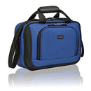 US TRAVELER RIO LIGHTWEIGHT CARRY-ON SUITCASE 20" SOFTSIDE EXPANDABLE - BLUE - Like New