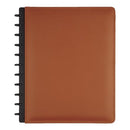 TUL CUSTOM NOTE-TAKING SYSTEM DISCBOUND NOTEBOOK LETTER SIZE 60 SHEETS BROWN - Brand New