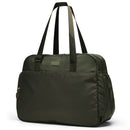 ELLE LUGGAGE WAYFARER 40L MONOGRAM WEEKENDER TOTE BAG - OLIVE GREEN - Brand New