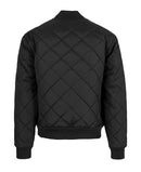 GALAXY BY HARVIC MEN'S HEAVYWEIGHT DIMOND BOMBER VARSITY COAT BLACK L - Brand New