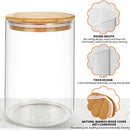 KMISE SOURDOUGH STARTER JAR, 34 OZ DIY PRO GLASS THERMOMETER, SPATULA - CLEAR - Like New