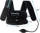 The Coldest Water - Knee Ice Pack with Air Compression - Reusable Wrap - Black - Like New