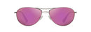 MAUI JIM SUNGLASSES P245-16R ROSE GOLD/MAUI SUNRISE POLARIZED - Like New