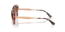 VOGUE EYEWEAR WOMENS CAT EYE SUNGLASSES, 56MM - ROSE HAVANA/PINK GRADIENT BROWN - Like New