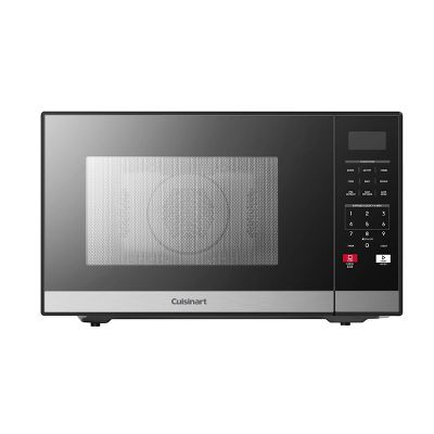 CUISINART 1.2 CU FT MICROWAVE OVEN WITH AIR FRYER, 1000W, 9 PROGRAMS - BLACK - Like New