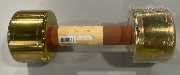 BLOGILATES IRON DUMBBELL - GOLD 15LBS - GOLD - Like New
