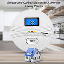 LEMONTAIL 2 PACK SMOKE AND CARBON MONOXIDE DETECTOR, COMBO - WHITE - Like New