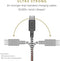 Native Union Belt Cable USB-C to USB-A 4ft BELT-L-ZEB-2-V2 - Zebra - Like New