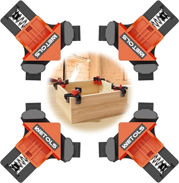 WETOLS Corner Clamp for Woodworking 90 Degree Right Angle Clamp - Scratch & Dent