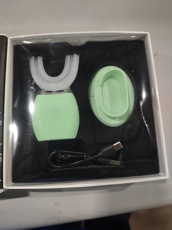 SHARPER IMAGE 360 ULTRASONIC ELECTRIC WHITENING WIRELESS - MINT GREEN - Like New
