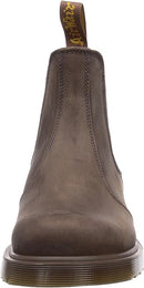 11853201 Dr. Martens 2976 Chelsea Boot UNSEX CRAZY HORSE MENS DARK BROWN 11 - Like New