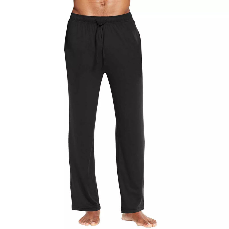 BLUE ICE MEN'S MODERN FIT CLASSIC LOUNGE PANTS - SIZE: MEN 2XL - BLACK - Brand New