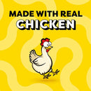 TYSON TEMPTATIONS CREAMY PUREE WITH CHICKEN LICKABLE, SQUEEZABLE CAT TREATS - Brand New