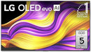 LG 65" Class OLED evo AI Super Upscaling 4K G5 Series Smart TV OLED65G5WUA - Like New