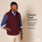 AMAZON ESSENTIALS MEN'S FULL-ZIP POLAR FLEECE VEST BROWN HEATHER M - Brand New