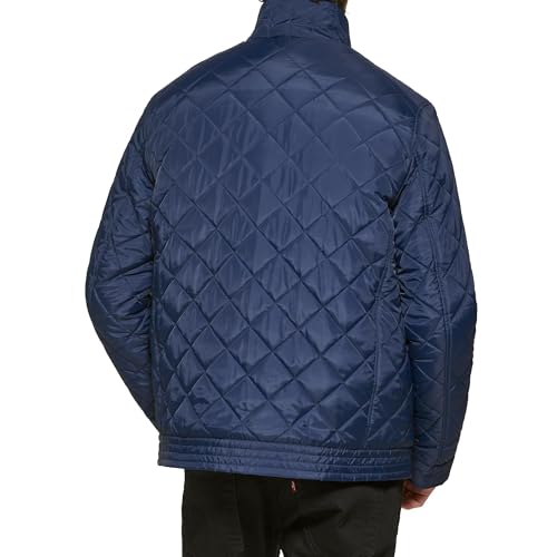 530SP704 COLE HAAN MEN'S SIGNATURE QUILTED JACKET NAVY SIZE XL - Brand New