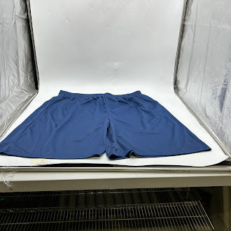 JUMPSTART SQUARE METER MEN'S BASIC SOLID ATHLETIC SHORTS - SIZE: MEN 3XL - NAVY - Brand New