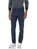 AMAZON ESSENTIALS MEN'S 5-POCKET TWILL GOODTHREADS) SIZE 28W 32L - NAVY BLUE - Brand New