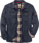 Legendary Whitetails Journeyman Shirt Jacket Flannel Lined Shacket - Navy - S - Like New