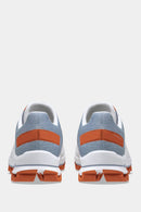 ON CLOUDSURFER 6 NEUTRAL RUNNING SHOE - SIZE: WOMEN 10 - WHITE/FLAME - Like New